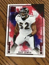 2025 Panini Impeccable Base Set Ray Lewis #7 card