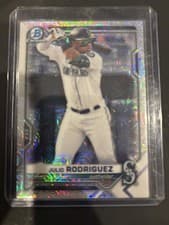 Julio Rodriguez 2021 Bowman Chrome Prospects card