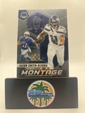 2025 Panini Mosaic Montage Jaxon Smith-Njigba #19 card