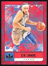 Ben Simmons 2018 Panini Court Kings card