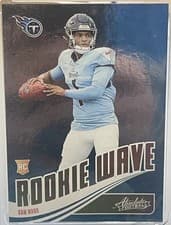 2025 Panini Absolute Rookie Wave Cam Ward #RW-CWD card