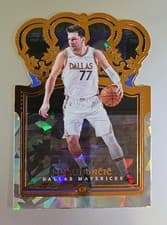 Luka Doncic 2021 Panini Crown Royale card