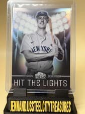 2025 Topps Chrome Black Hit the Lights Cody Bellinger #HTL-6 card
