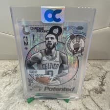 Jayson Tatum 2025 Topps Chrome Patented card