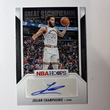 2024-25 Hoops Great SIGnificance Julian Champagnie #GS-JCS card
