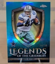 2025 Topps Chrome Legends of the Gridiron Jason Witten #LOG-31 card