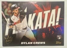 2025 Topps Plakata Dylan Crews #PLAK-43 card