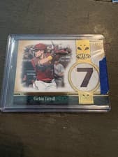 2026 Topps Tier One Jersey Number Relics Corbin Carroll #JNR-CC card