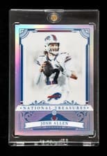2025 Panini National Treasures Premium Josh Allen #10 card