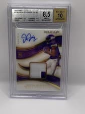 Justin Jefferson 2020 Panini Immaculate Collection card
