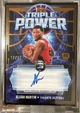 2025-26 Topps 3 Triple Power Autos Alijah Martin #TP-AMA card