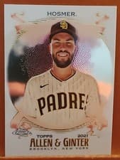 Eric Hosmer 2021 Topps Allen & Ginter card