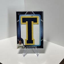 2025 Topps Sterling Jersey Letter Patches William Contreras #TSJLP-WC card