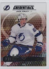 2025-26 Upper Deck Credentials Acetate Debut Ticket Access Jack Finley #DTAA-FI card