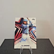 2026 Topps Baseball Stars Autographs CJ Abrams #BSA-CA card