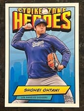 2024 Topps Japan Edition Strike Zone Heroes Shohei Ohtani #SZH-3 card