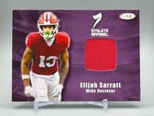 2026 SAGE Football Athlete Apparel Elijah Sarratt #AA-ES card