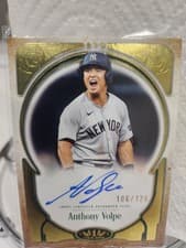 2026 Topps Tier One Prime Performers Autographs Anthony Volpe #PPA-AV card