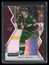2024-25 Upper Deck Synergy Base Set Matt Boldy #38 card