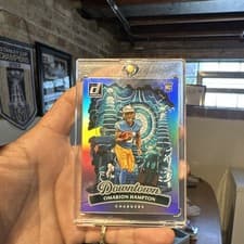 2025 Donruss Downtown! Omarion Hampton #16 card