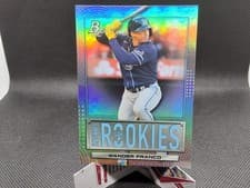 Wander Franco 2022 Bowman Platinum Renowned Rookies card
