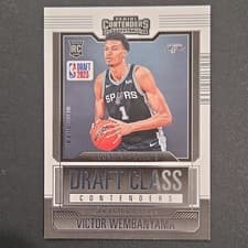 Victor Wembanyama 2023 Panini Contenders Draft Class card