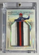 2024 Panini Boys of Summer Jumbo Prospect Materials Hurston Waldrep #JPM-HW