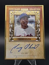 2025 Topps Gilded Collection Gold Framed Hall of Fame Autographs Tony Oliva #HAFA-TO card