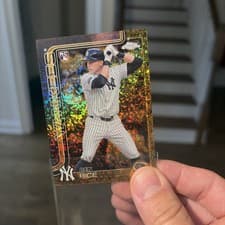 2025 Topps Gilded Collection Base Set Ben Rice #63