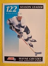 Wayne Gretzky 1991 Score Canadian card
