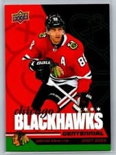 2025-26 Upper Deck Chicago Blackhawks Centennial Hobby Patrick Kane #40 card