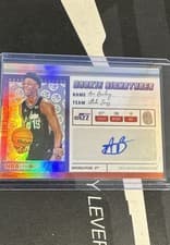 2025-26 NBA Hoops Hoops Rookie Signatures Ace Bailey #HRS-AB card
