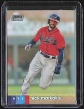Nick Markakis 2020 Stadium Club Chrome card