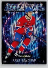 2024-25 Upper Deck Synergy Generators Cole Caufield #G-12 card