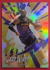 LeBron James 2025-26 NBA Hoops Hardwired card