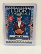 2024-25 Panini Prizm Luck of the Lottery Nikola Topic #5 card