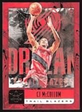 CJ McCollum 2018 Panini Court Kings card