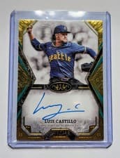 2025 Topps Tier One Talent Autographs Luis Castillo #TOTA-LC card