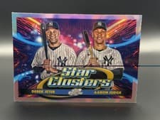 2025 Topps Cosmic Chrome Star Clusters Derek Jeter/Aaron Judge #DSC-1
