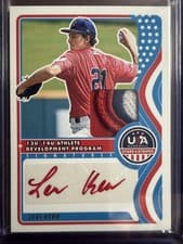 Levi Kerr 2025 Panini Stars & Stripes 13U/14U National Team Signatures card