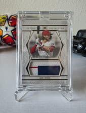 2025 Topps Definitive Collection Jumbo Relic Collection Alec Bohm #DJRC-AB card