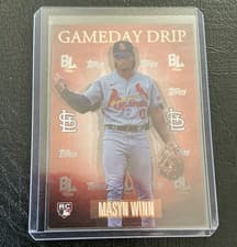 2024 Topps Big League Game Day Drip Masyn Winn #GD-5 card