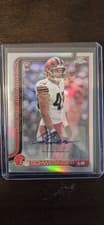 2025 Topps Chrome Retail Rookie Autographs Carson Schwesinger #RRA-CSC card