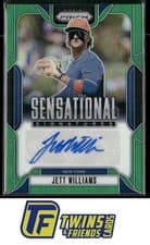 2025 Panini Prizm Sensational Signatures Jett Williams #SS-JW card