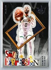 2024-25 Panini Court Kings Self Expression Damian Lillard #1 card