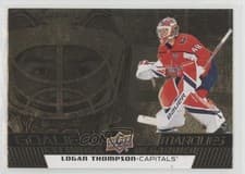 Logan Thompson 2025-26 Tim Hortons Collectors Series Goalie Etchings card
