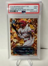 2024 Bowman Draft Sapphire Edition Selections Christian Moore #SS-6 card