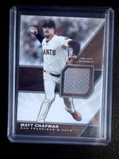 2026 Topps Major League Material Autographs Matt Chapman #MLM2-MC card