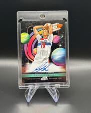 2025-26 Topps Cosmic Chrome First Flight Signatures Kyshawn George #FF-KG card