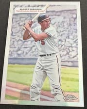 2025 Topps Chrome Platinum 1955 Topps Double Headers Brooks Robinson / Eddie Murray #55DH-17 card